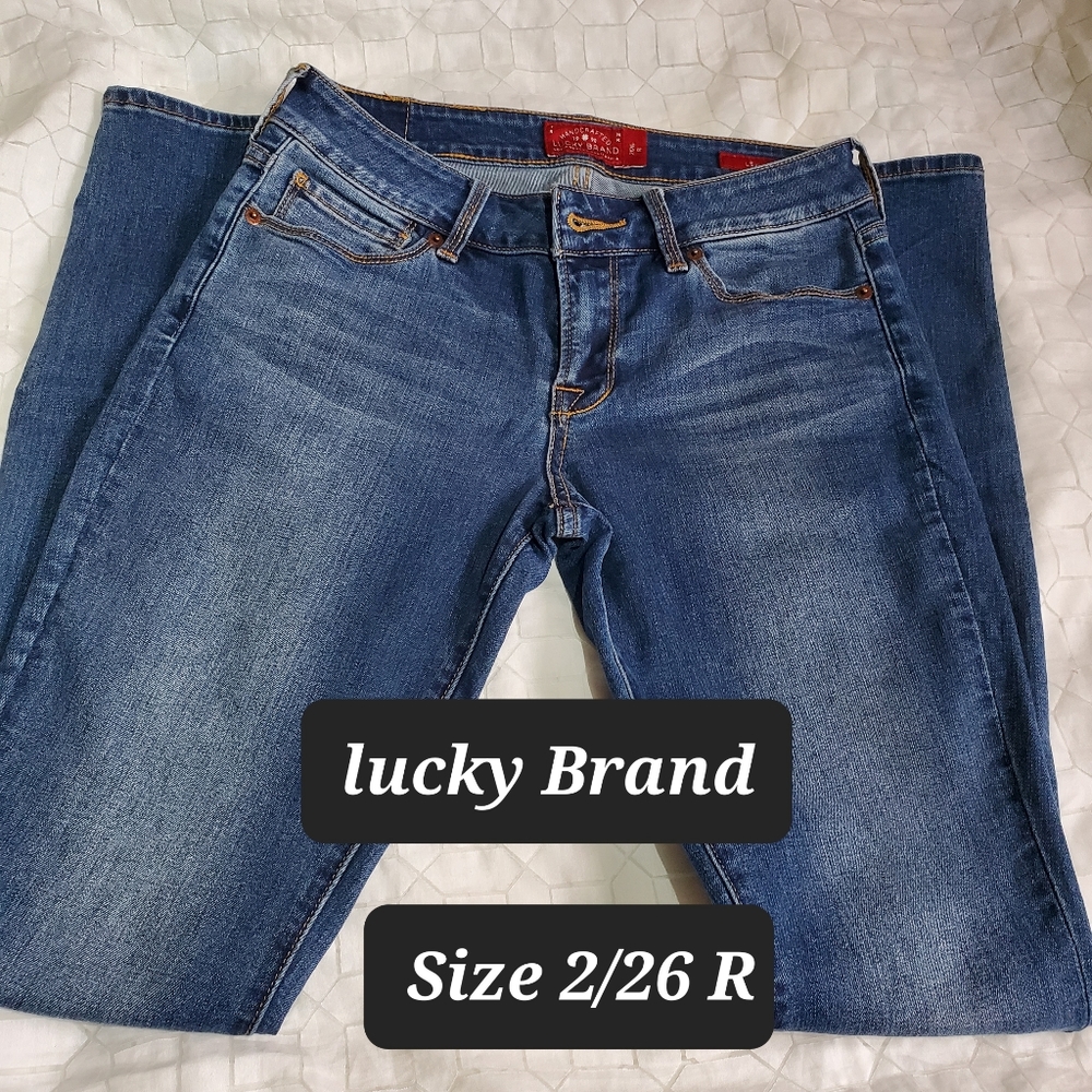 Lucky Brand Leyla Skinny Jeans Size 2/26 R